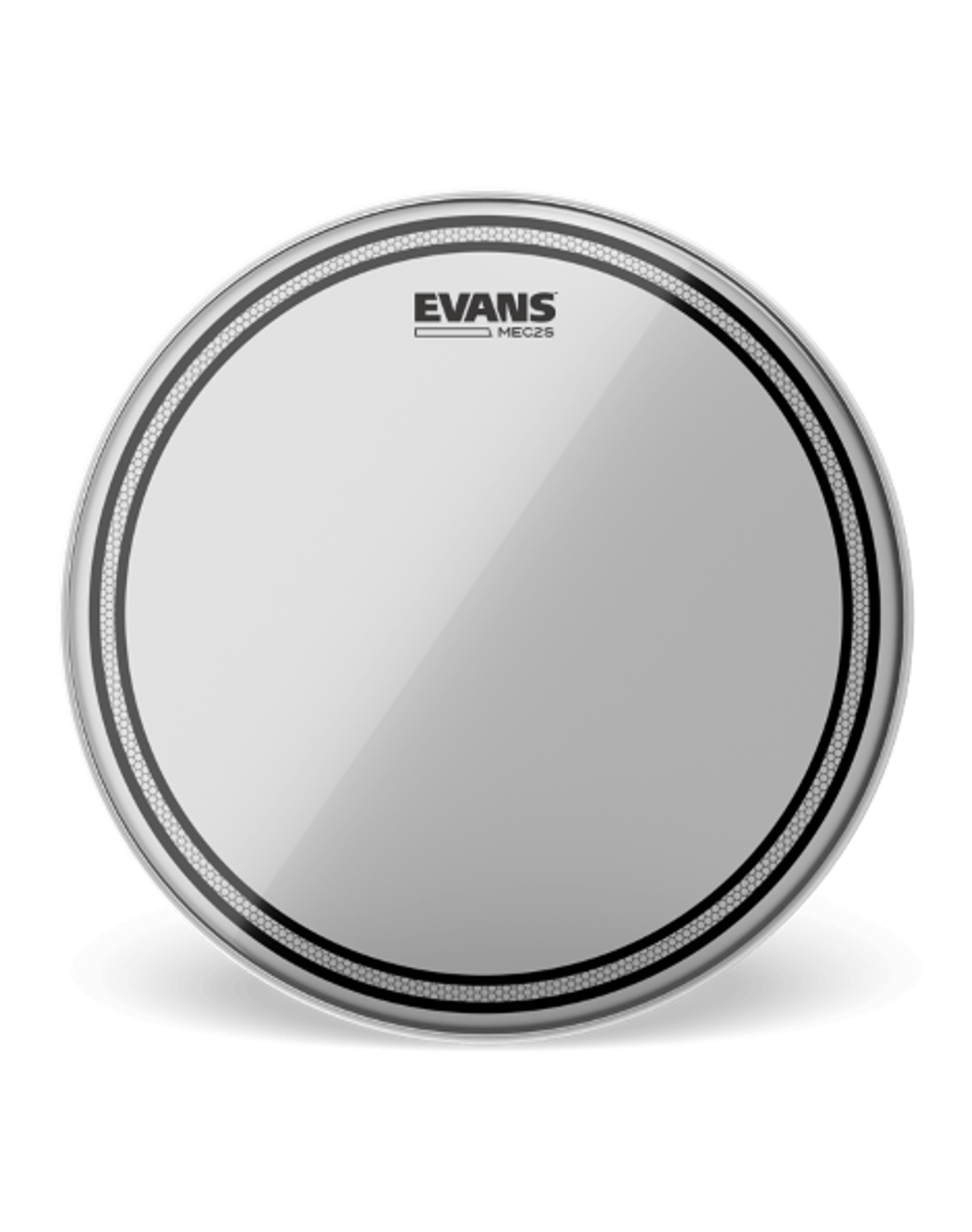 EVANS Marching Edge Control EC2S Tenor Clear 6" Tom Head TT06MEC2S